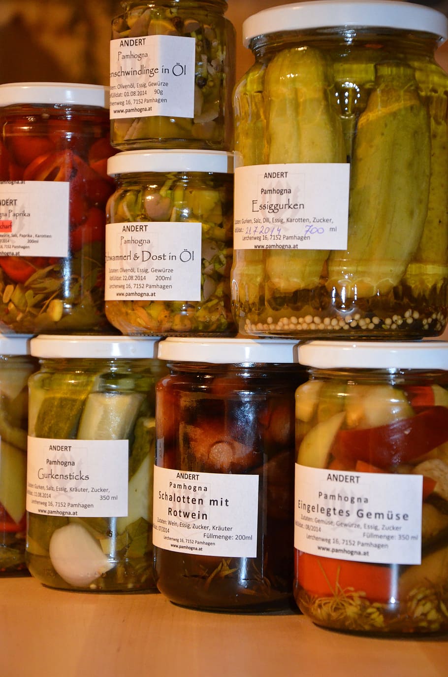 preserving jars, pickles, vegetables, acid, supplement, onion, paprika, einweckglaeser, canning, food and drink