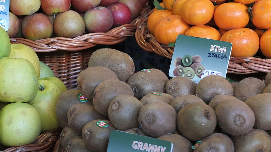 kiwi, fruit, fresh, food, market, freshness, healthy Eating, food and drink, retail, wellbeing