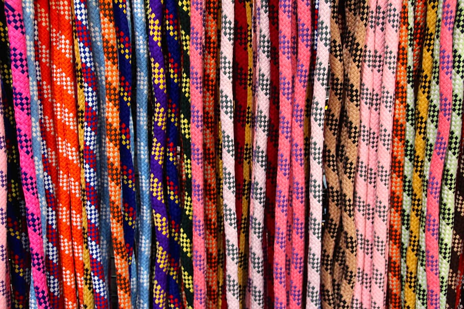 bands, federal government, shoelace, band, backgrounds, full frame, pattern, multi colored, textile, close-up