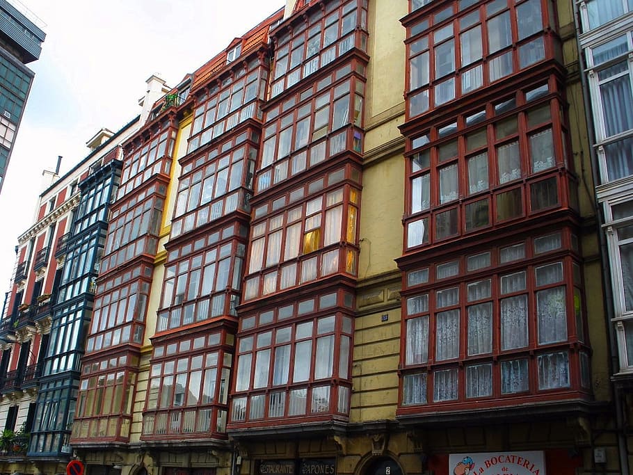 Bilbao, España, Edificio, Estructura, arquitectura, edificios, ciudad, ciudades, urbano, exterior