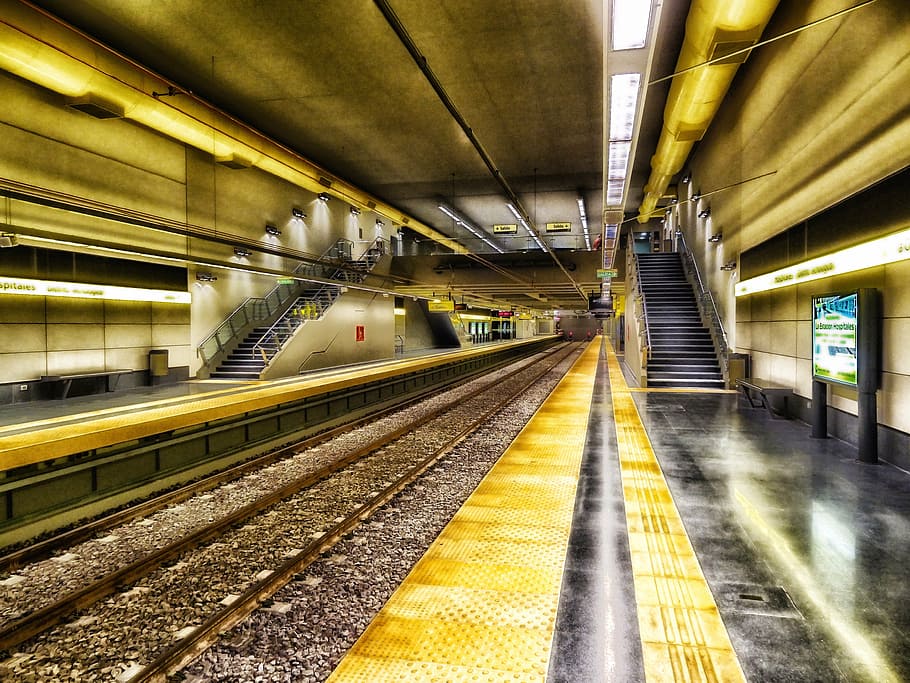 train station, buenos aires, argentina, subway, mass transit, building, architecture, hdr, track, railway