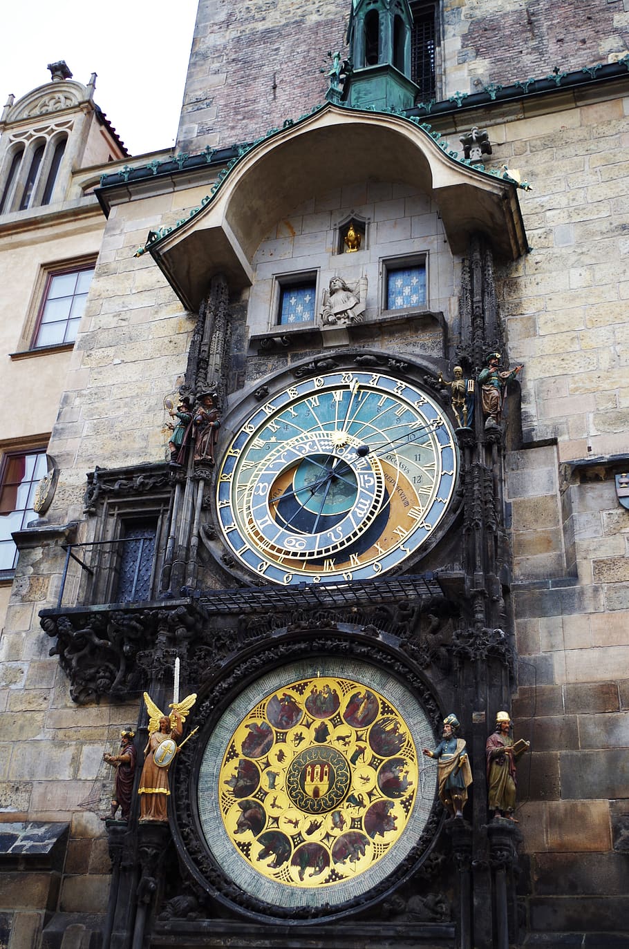 reloj, praga, horas, ciudad, antigüedades, exterior del edificio, arquitectura, estructura construida, tiempo, edificio