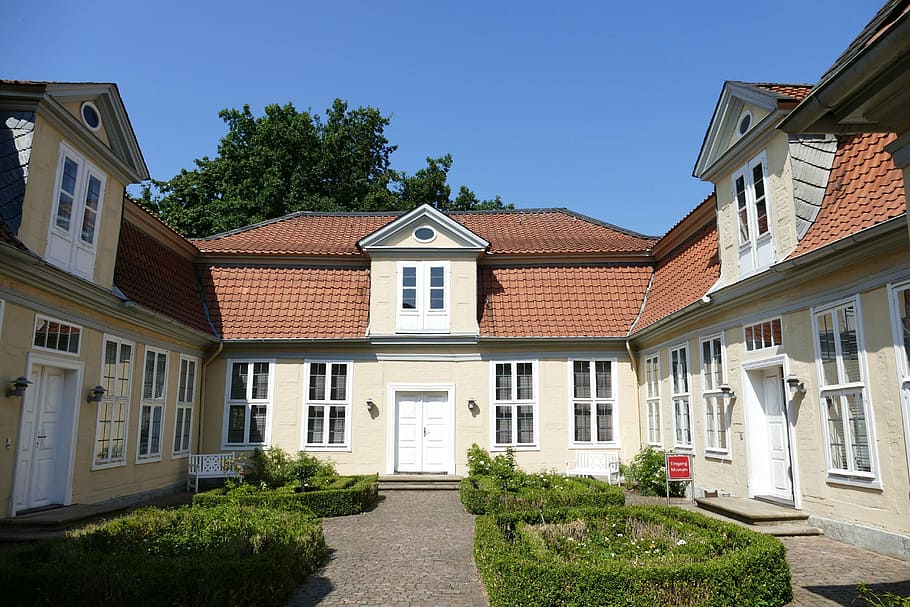 Wolfenbüttel, Kota Tua, Lower Saxony, secara historis, bangunan, lessing house, lessing, penyair, penulis, terkenal