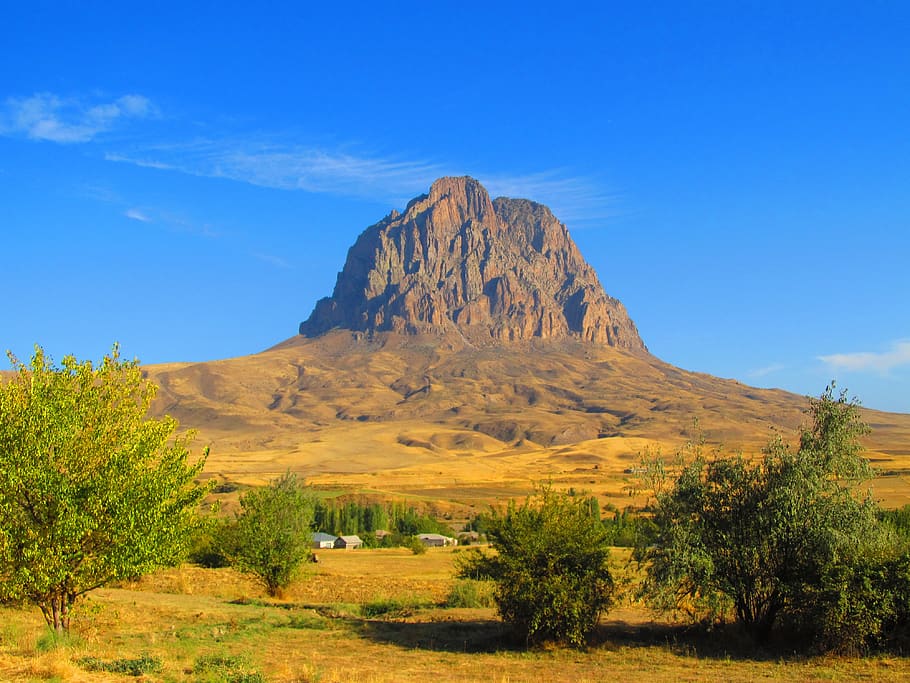 azerbaijan, the naxciva, ilandag, landscape, travel, environmental, area, mountain, sky, plant