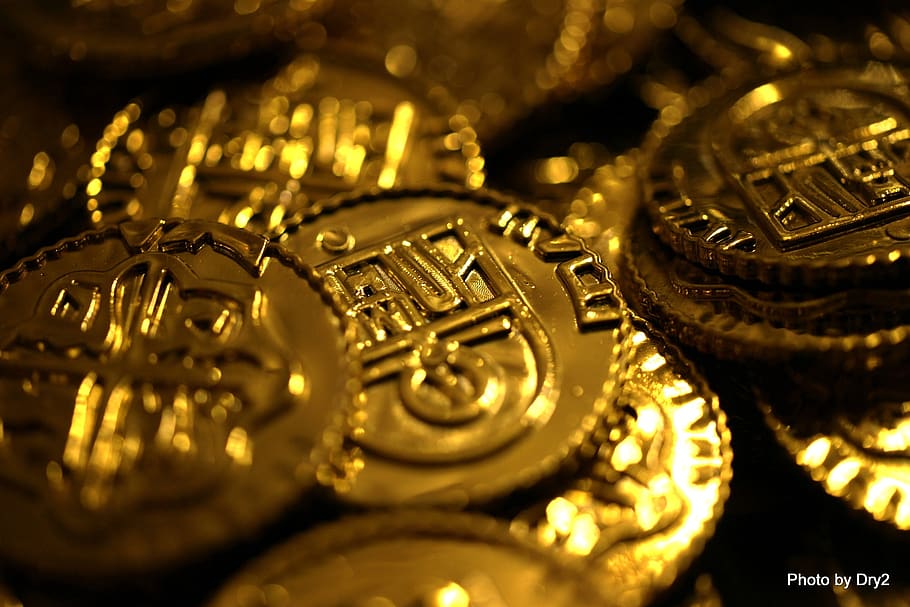 bitcoin, moedas, ouro, dinheiro, moeda, riqueza, rico, negócios, orçamento, ganhos
