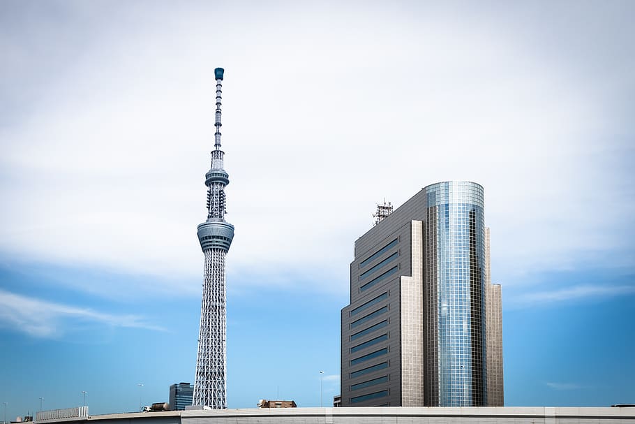 sky sports, tokyo, japan, journey, city, tower, tokyo sky tree, building, travel, sky