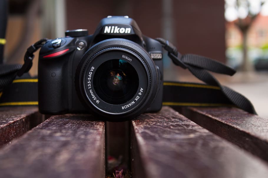 nikon, d3200, table, camera, lens, slr, photography, photography themes, technology, camera - photographic equipment