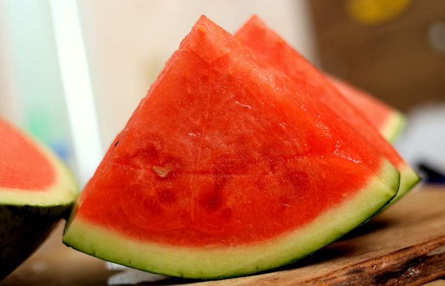 semangka, buah, merah, segar, vitamin, makanan dan minuman, makanan, makan sehat, mengiris, kesejahteraan