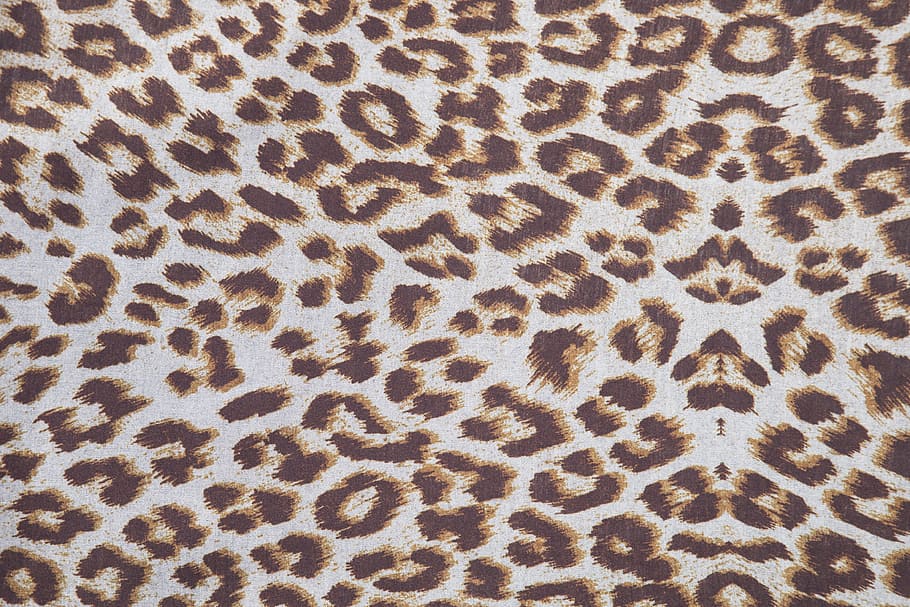 black, brown, leopard textile, spotted, fabric, textile, abstract pattern, vivid color, photography, macro
