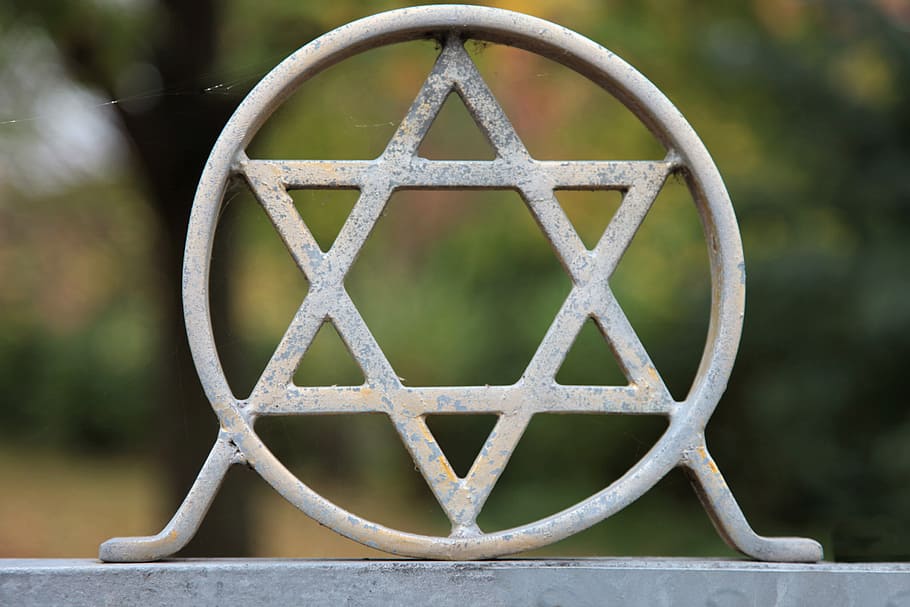 star, jewish, judaism, jews, symbol, jewish star, architecture, cemetery, input, religion