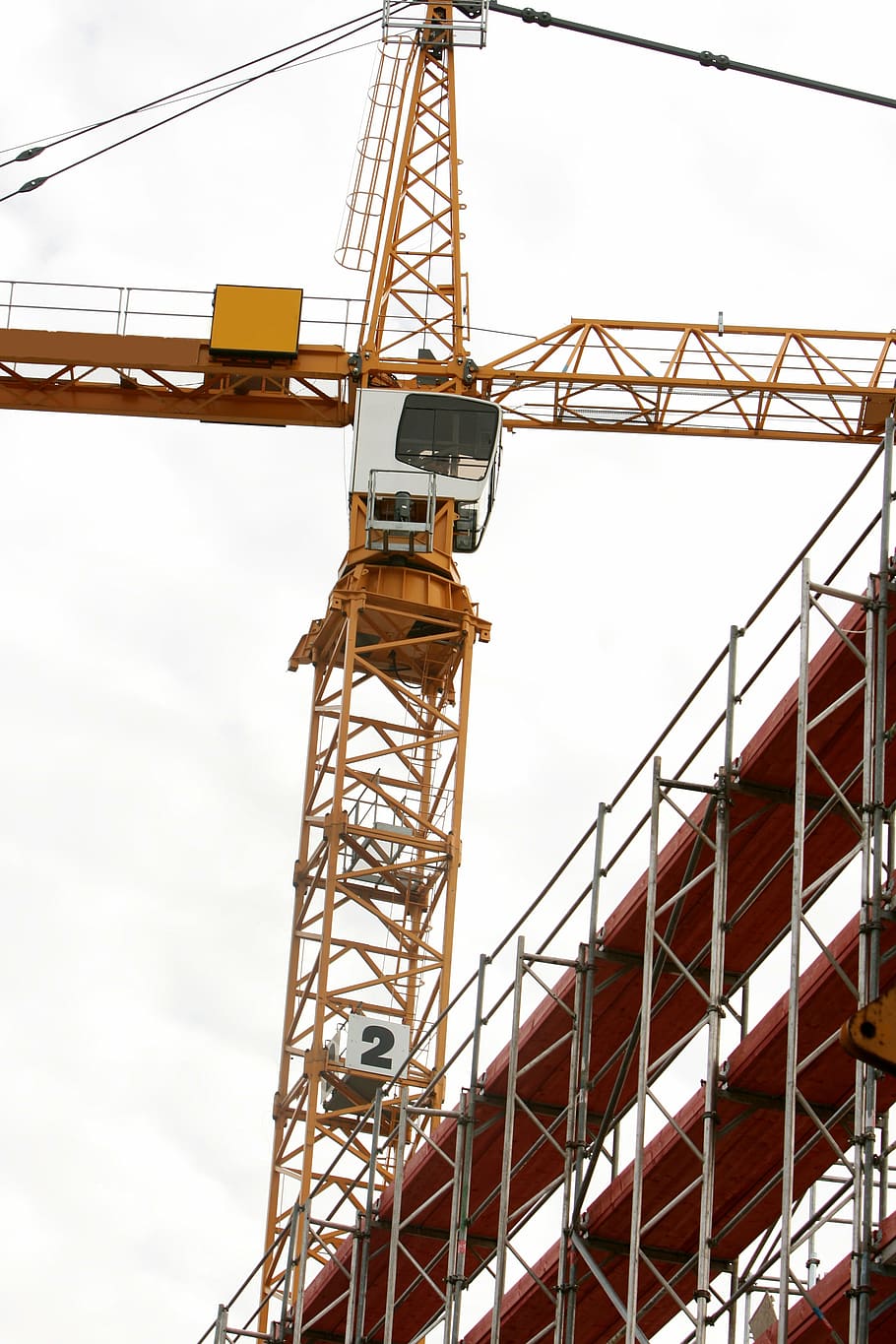 baukran, crane, site, construction work, technology, sky, build, crane boom, boom, load lifter