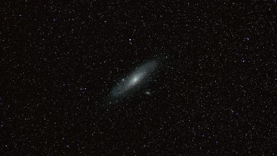 andromeda, galaxy, space, astronomy, astrophotography, m31, night, star - space, sky, nature