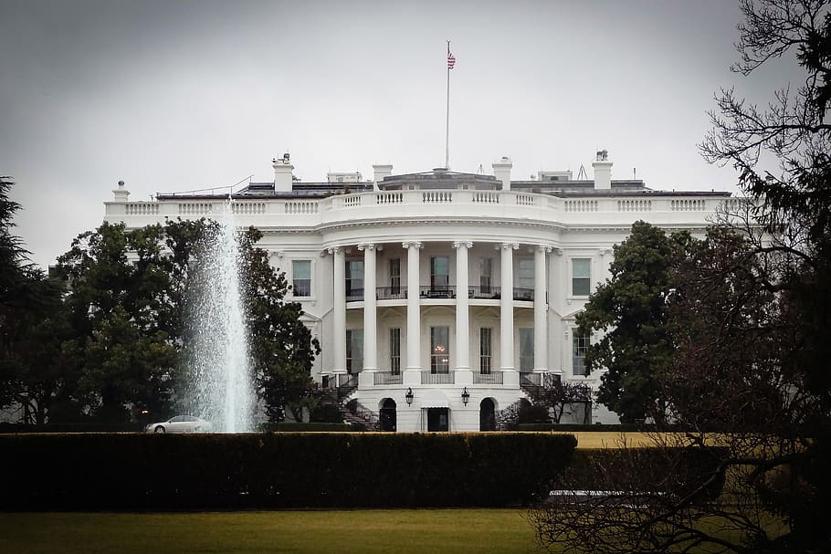 Gedung Putih, washington, putih, rumah, pemerintah, Washington DC, Arsitektur, bangunan, tengara, Amerika Serikat