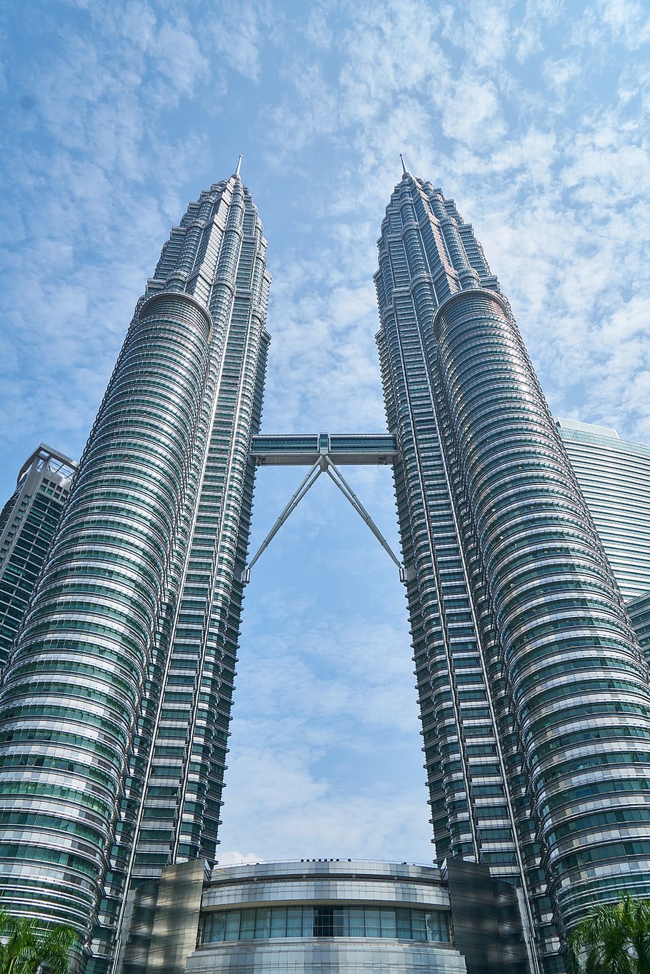 Malaysia, Building, Skyscraper, contemporary, architecture, metal, high, urban, composition, design