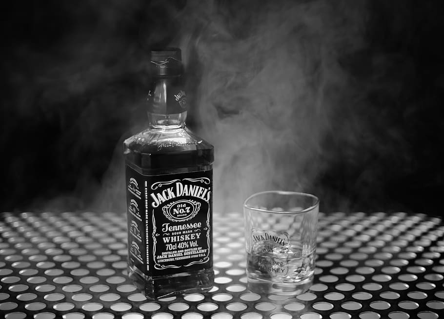 fog, whisky, jack daniels, whiskey, alcoholics, brandy, spirit, alcoholic, alcohol, table