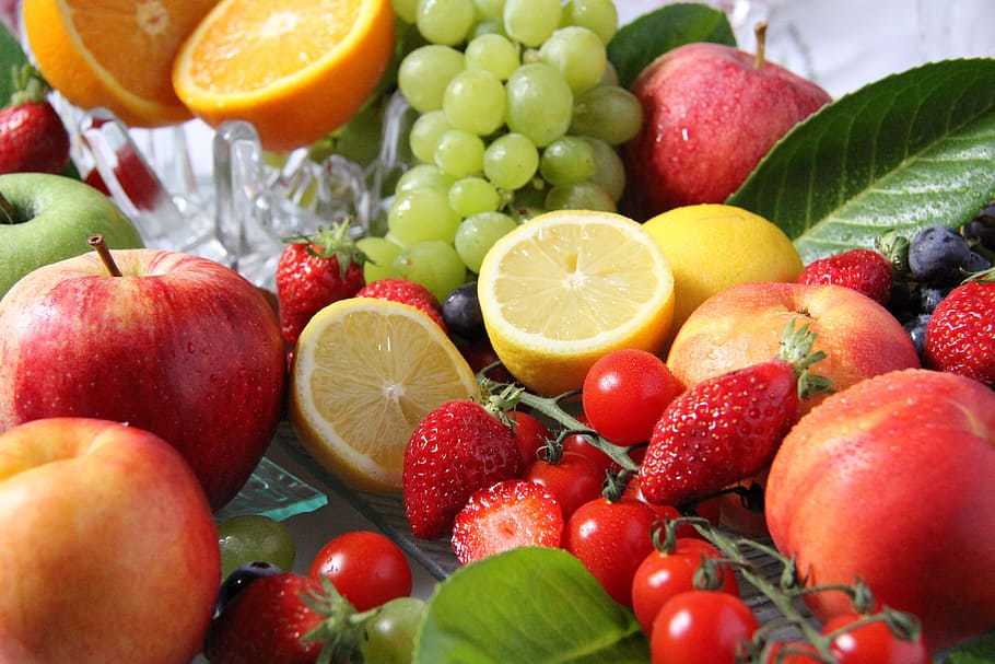 assorted fruits, fruit, fruit of the sun, exotic fruits, passion fruit, market, collection, strawberry, autumn fruits, power
