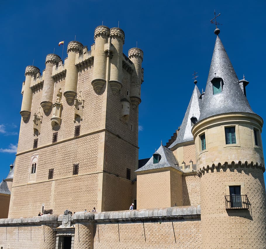 castillo, alcazar, palacio, arquitectura, fortaleza, castilla, segovia, reyes, españa, madrid