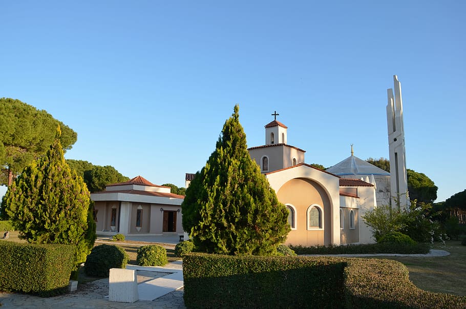 Cami, Church, Synagogue, in islamic tradition, judaism, christianity, the religions ' garden, belek, turkey, antalya