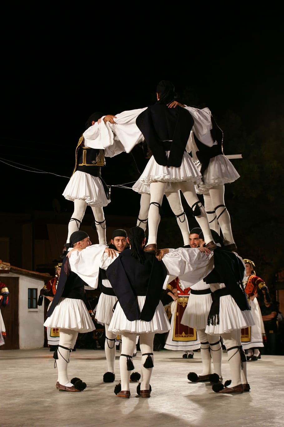 Grecia, folk, danza, griego, tradición, tradicional, baile, actuación, bailarín, traje