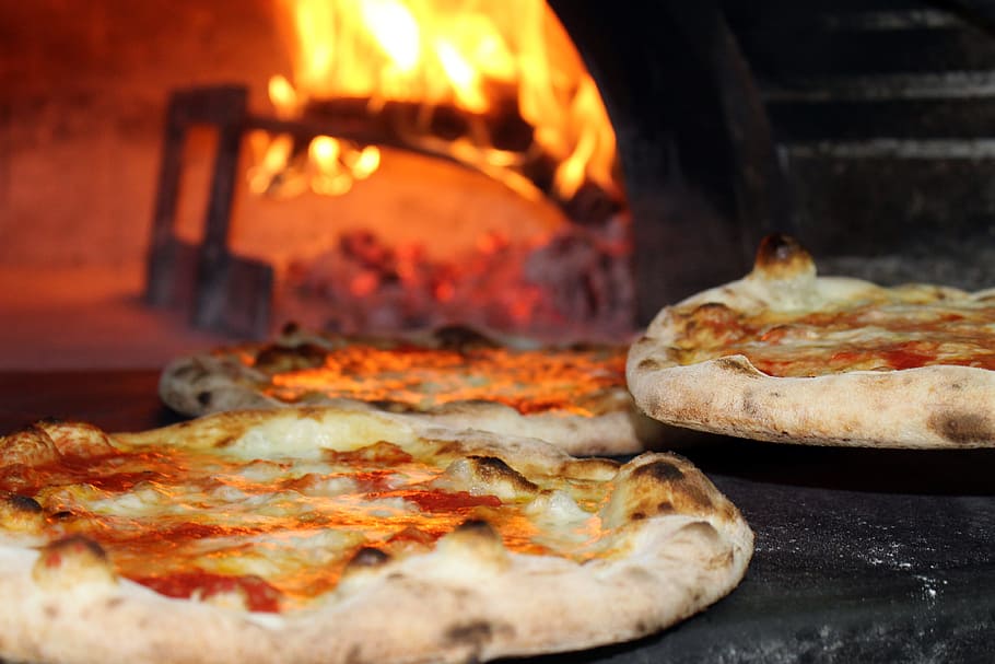 baked, pizza, wood, fired, oven, pizzeria, food, alimentari, restaurant ...