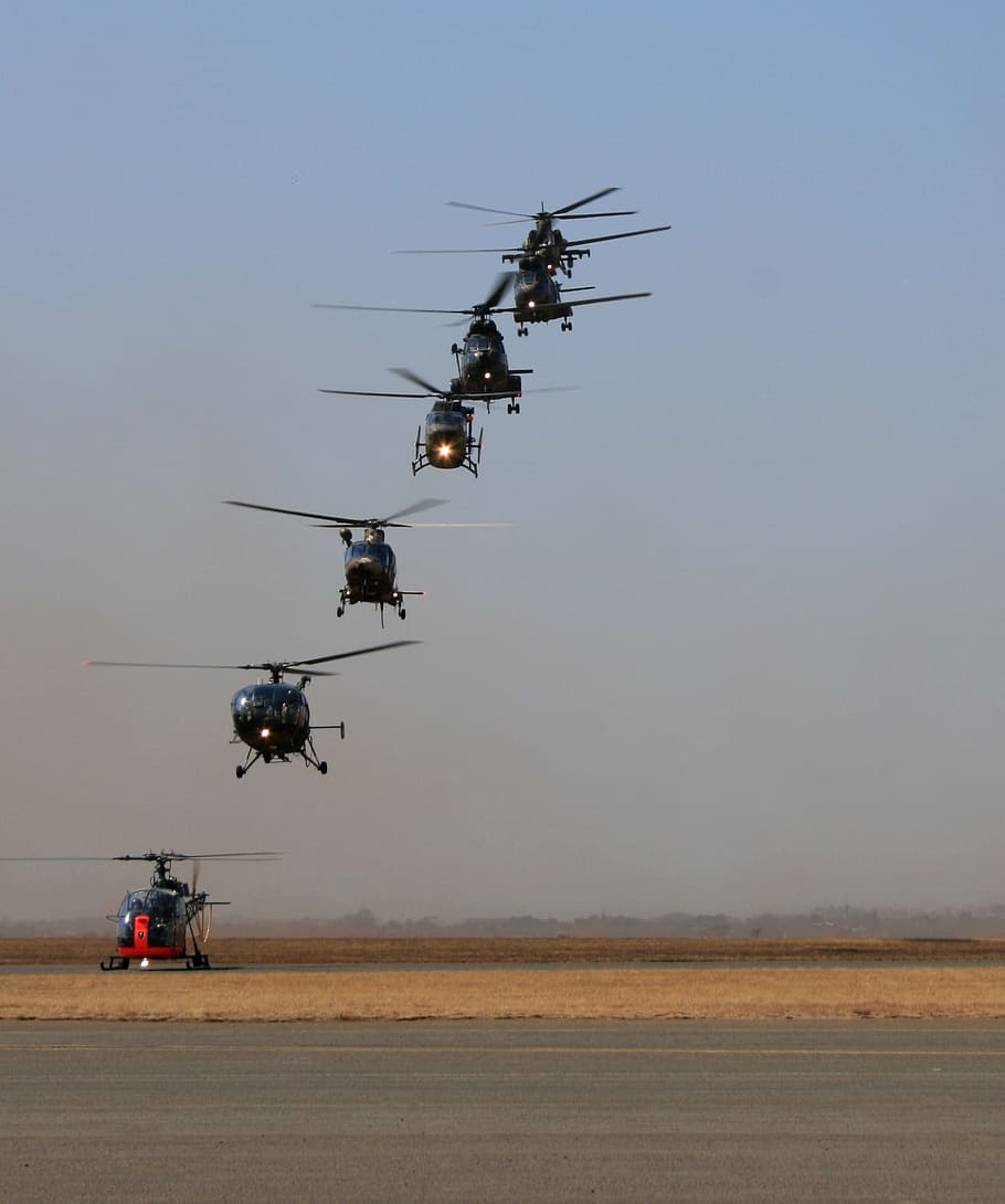 helicopters, helicopter competition, Helicopter, Competition, helicopters, helicopter competition, aviation, blue sky, tarmac, rotors, flying