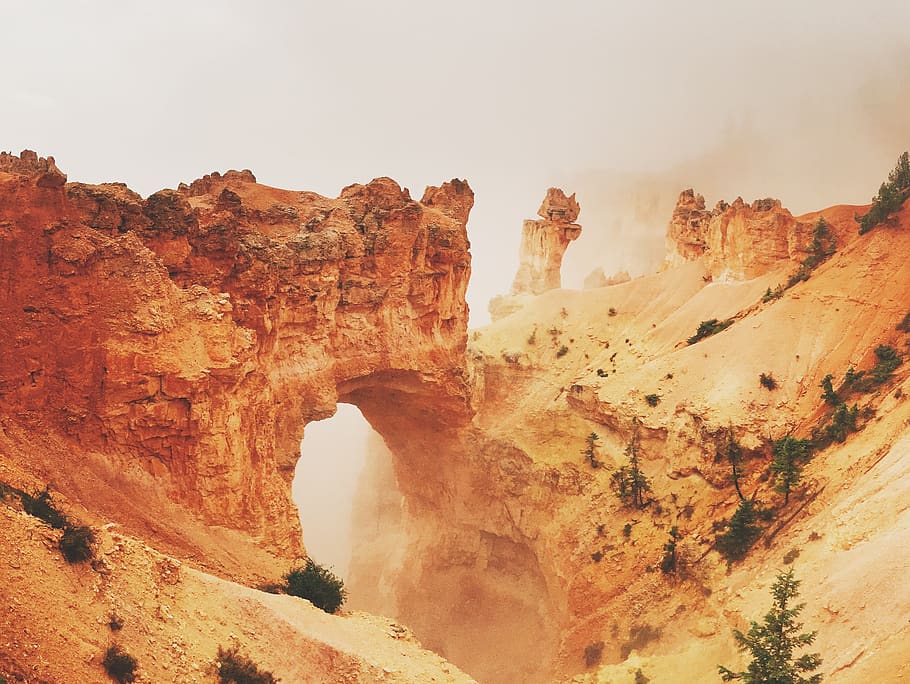 bryce, canyon, national, park, landscape, rocks, cliff, nature, outdoor, travel