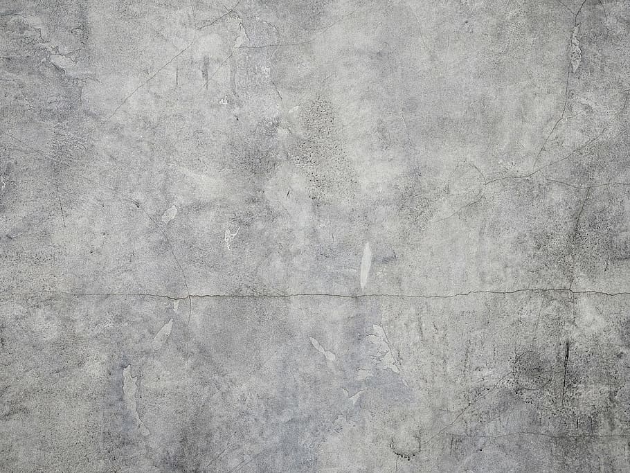 primer plano, foto, gris, hormigón, pared, grietas, cemento, rasguños, fondos, pared - Característica del edificio