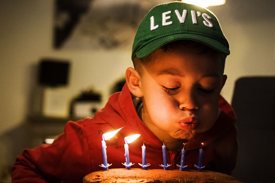 birthday, candles, child, cake, celebration, colorful, candlelight, delicious, festival, boy