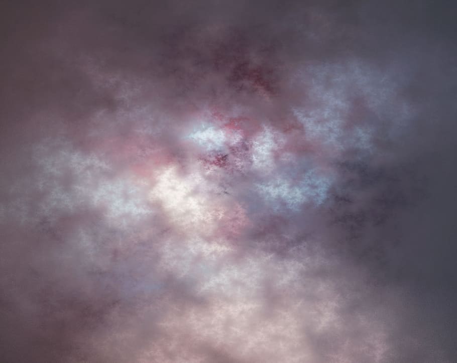 low, angle photography, gray, clouds, fraktals, nebula, aphopysis, himmel, sky, cloud - sky