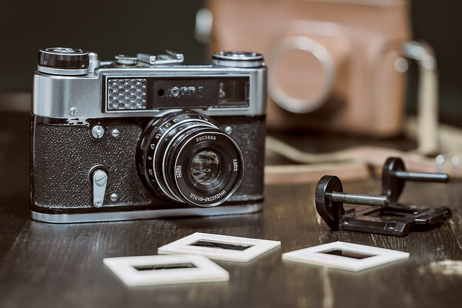 kamera, tua, retro, foto, nostalgia, barang antik, vintage, konsep, gaya, kamera - peralatan fotografi