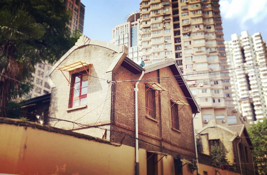 república de china, clase media de nanjing, vivienda, arquitectura, exterior del edificio, estructura construida, edificio, vista de ángulo bajo, día, naturaleza