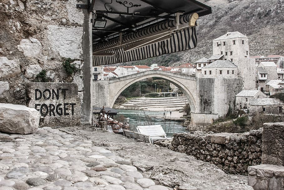 Mostar, Bridge, Travel, Bosnia, mostar, bridge, herzegovina, stari, ancient, summer, heritage