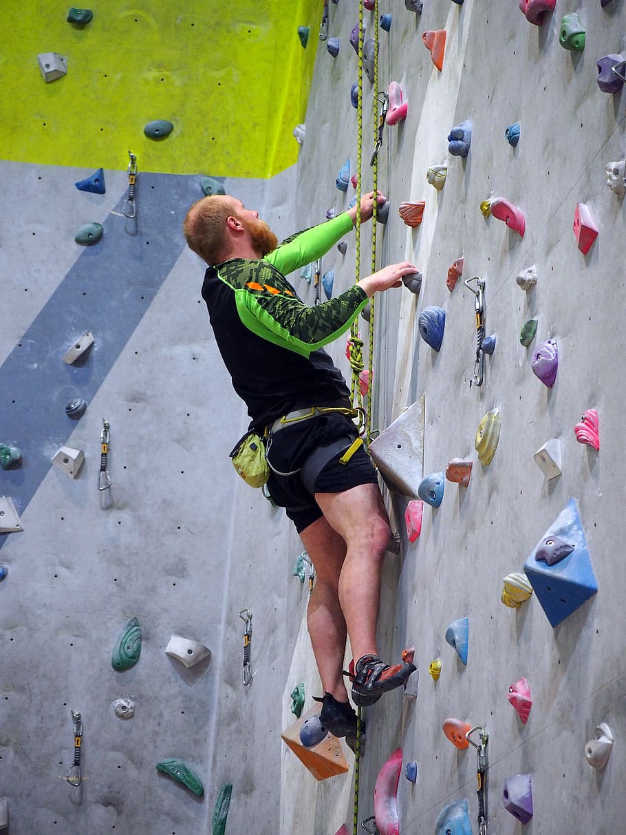 sport, rock climbing wall, climb, climbing, extreme sports, climbing wall, rock climbing, adventure, exercising, healthy lifestyle