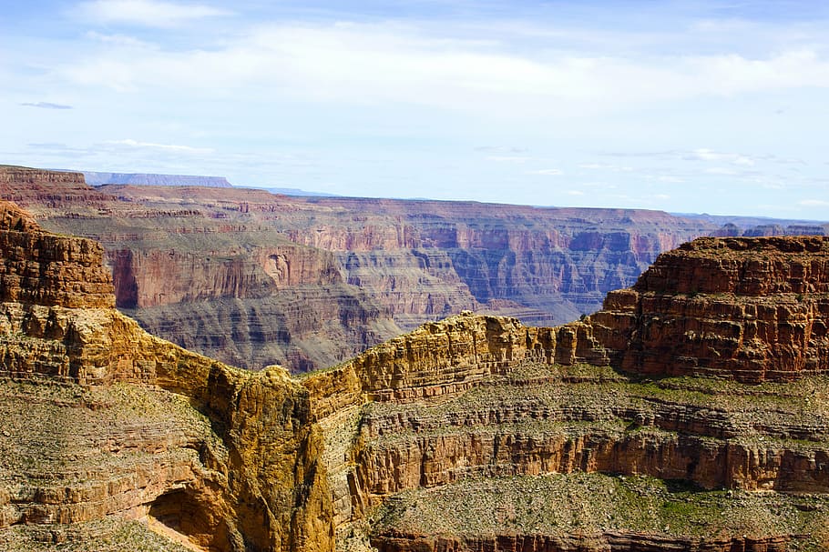 arizona, grand canyon, grand, canyon, nature, desert, colorado, rock, park, national