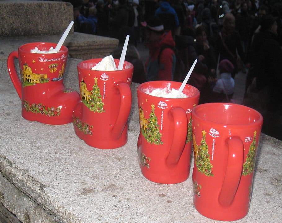 mulled wine, mug, advent, fair, punch, red, burning, candle, fire, flame