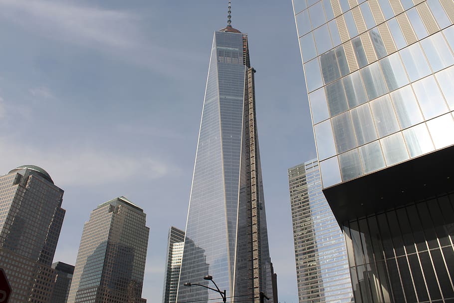 estados unidos, nueva york, 911, nuevo centro de comercio mundial, estructura construida, exterior del edificio, arquitectura, exterior del edificio de oficinas, edificio, alto - alto
