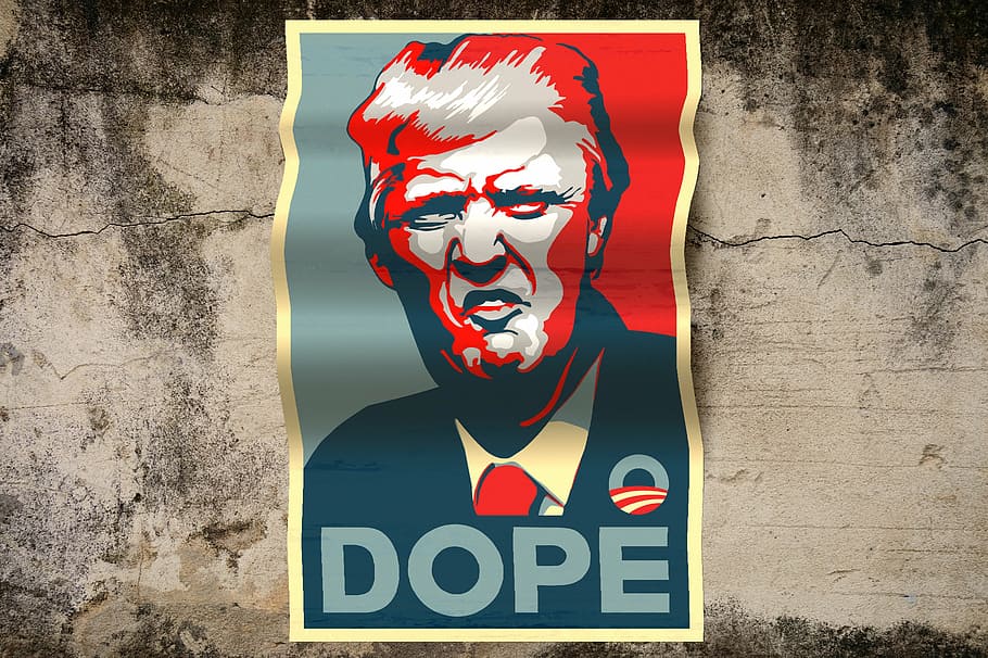 donald trump dope, trump, donald trump, donald, president, usa, politics, republican, election, america