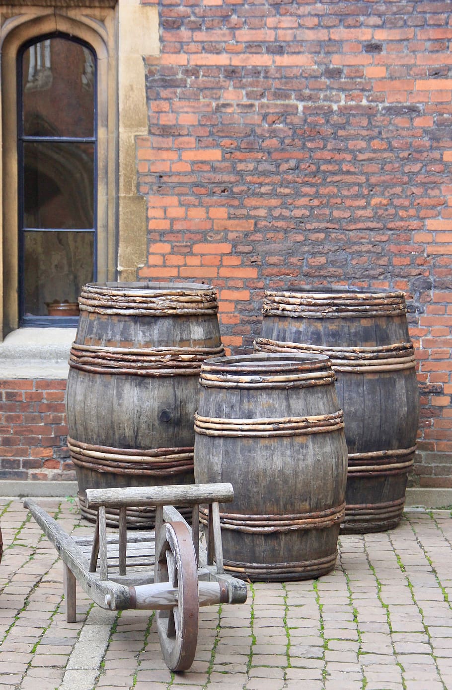 barrels, barrel, wood, old, whisky, winemaker, storage, rustic, winemaking, wine