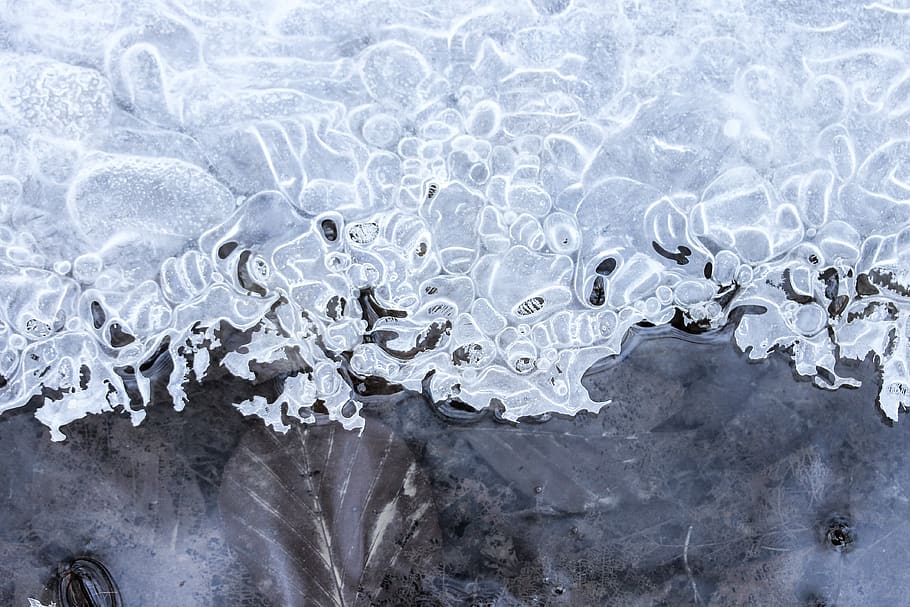 frost, ice, cold, sample, nature, winter, jégképződmény, stream, frozen water, jégcsipke