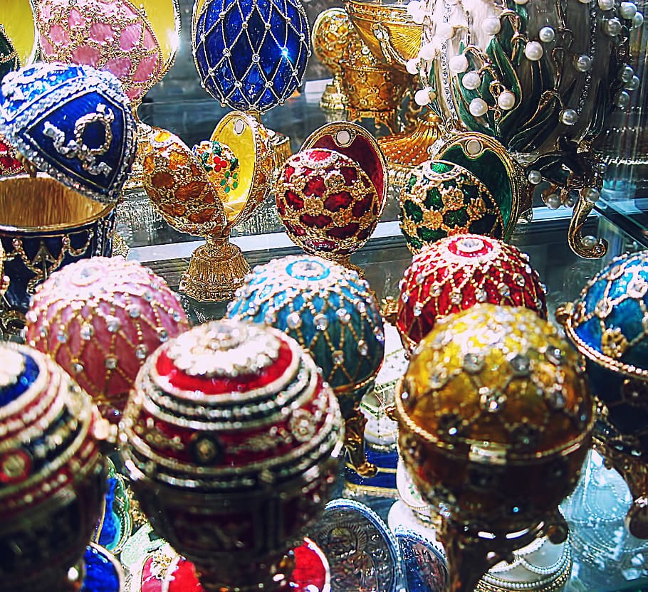 lay eggs, decorated, isaac, church, peter, russia, market, choice, retail, multi colored