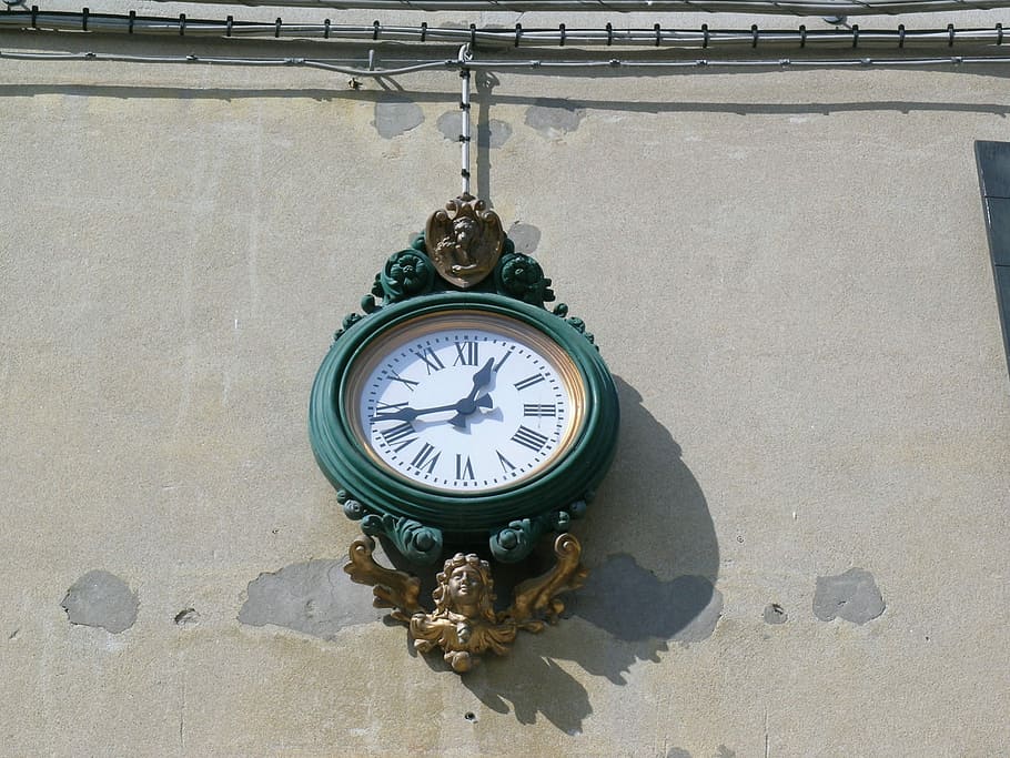 Reloj, Tiempo, Horario, Vintage, ahora, historiador, lancetas, antiguo, ninguna persona, estructura construida