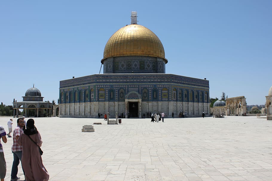 gray, beige, mosque, daytime, Quds, Mosque Of Omar, Jerusalem, israel, palestine, al-aqsa