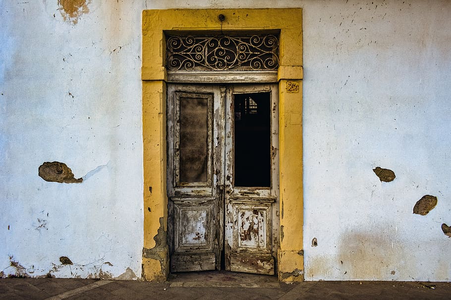 door, entrance, house, old, architecture, old house, decay, weathered, aged, destroyed