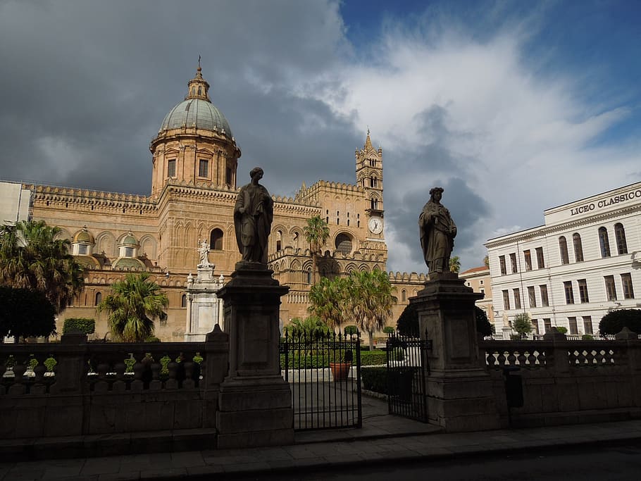 Palermo, Iglesia, Sicilia, hito, arquitectura, edificio, religión, religioso, cristianismo, catolicismo