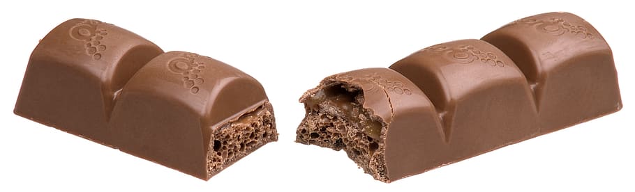 chocolate bar, aero-caramel-split, nestle, candy bar, chocolate, food, sweet, tasty, delicious, cut out