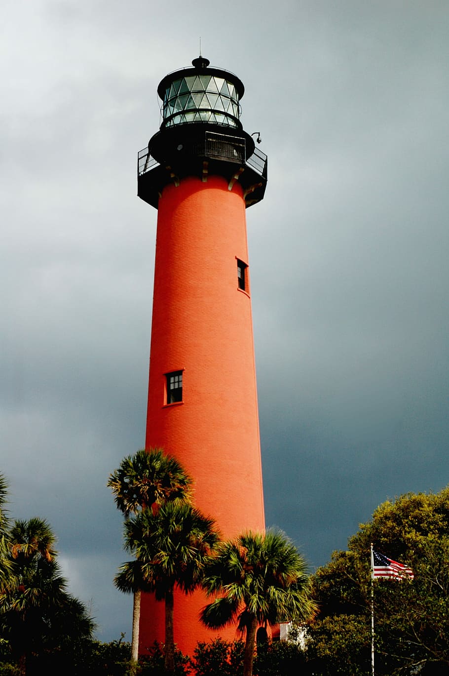 Lighthouse, Jupiter, Florida, Landmark, jupiter, florida, travel, inlet, sea, vacation, monument