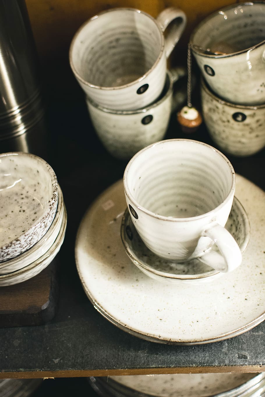 cerâmica, xícara de chá, vitrificado, utensílios de cozinha, chá, xícara, bebida, café - bebida, xícara de café, café