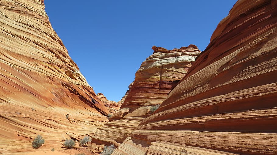 desert, sand stone, travel, nature, rock coyote buttes south, arizona, rock formation, rock, rock - object, solid