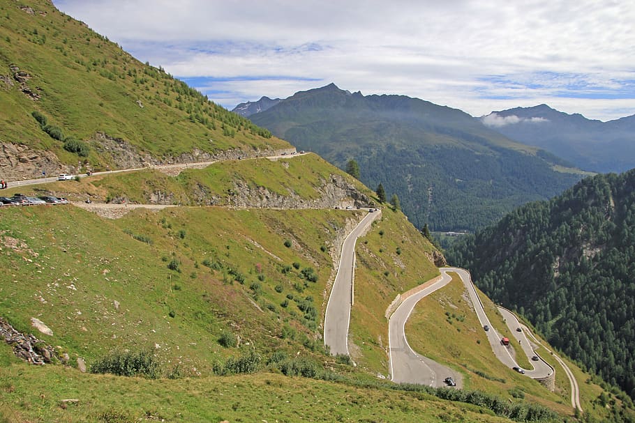 mountain road, road, timmelsjoch, landscape, travel, mountain landscape, mountains, alpine, pass, vacations