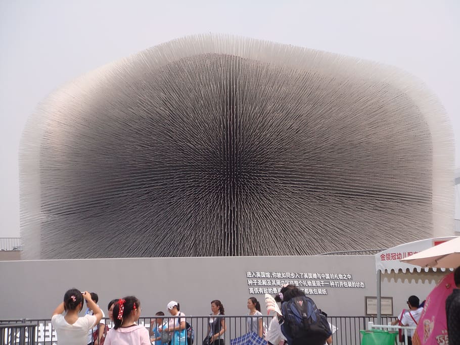 Shanghai, Exposición, Expo, Expo 2010, edificio, arquitectura, moderno, pabellón, vista, cultura